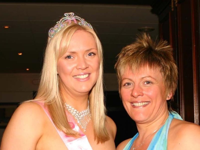 Mum Vivien and daughter Emma pictured together at the big bash. 4005/dd : .