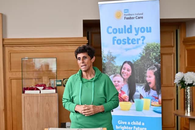 Fatima shared her positive experiences of foster care and how it was transformative in her life, contributing to her determination to become a world class Olympian.