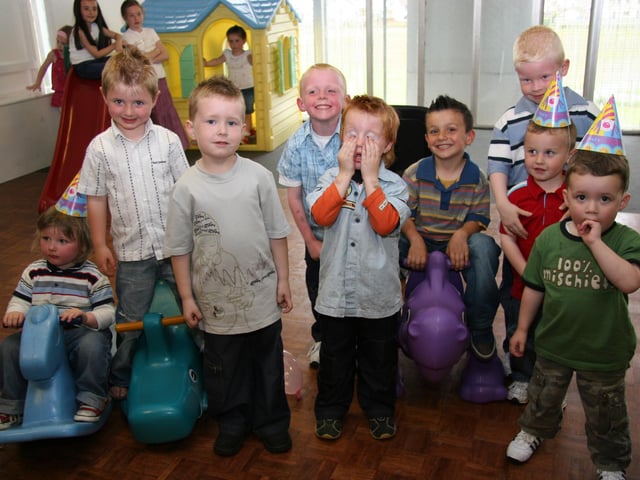 Oran Roddy celebrating his birthday.