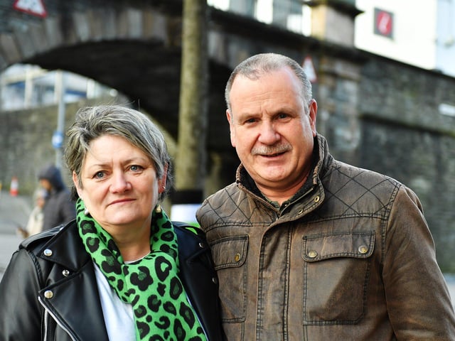 Speaking with long-time couple Arlene and Leslie from Kilkeel, they said they think Derry is a romantic place, and they have visited the maiden city a few times. “Lovely place, very friendly people,” said Arlene. Arlene told the story of how she met Leslie. "I was out with my friends. My friend knew him and she introduced me to him.” Their first meeting didn't go so well, although a few years later, the two crossed paths again, and now the couple has been together for 31 years. Leslie said that the secret to a healthy marriage was… “do as you are told.” When asked what makes a good Valentine’s Day present, Arlene said: "Each other, it's nice to find somebody that you are happy with, whether you have money as long as you have each other."