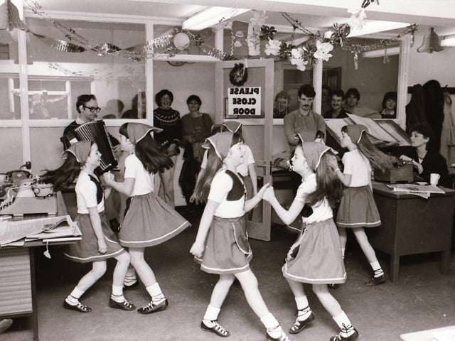 Photos from Derry and Donegal back in December 1984.