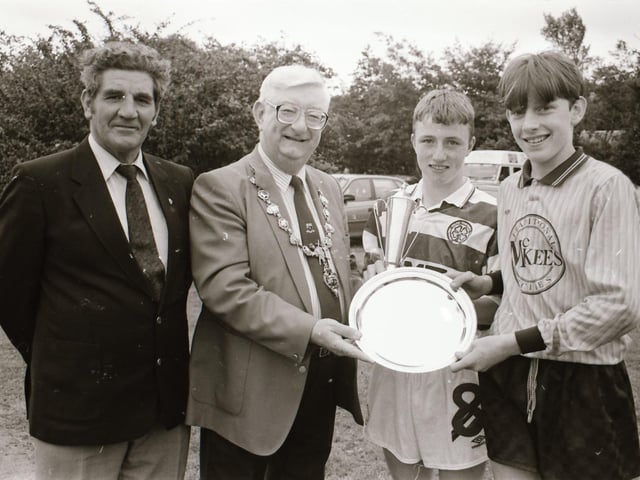 The Foyle Cup Tournament back in July 1994.