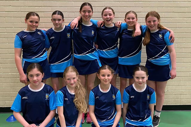 The Hollybush PS netball team - going from strength-to-strength this year.
