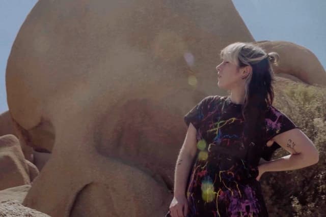 Derry artist Sister Ghost records music video in California where two deserts meet