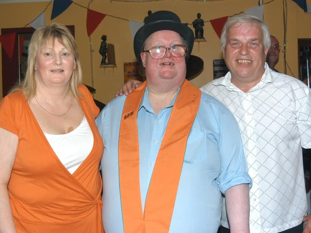 Parties and celebrations in Derry back in July 2005: The Big Dote Kenny Stevenson.