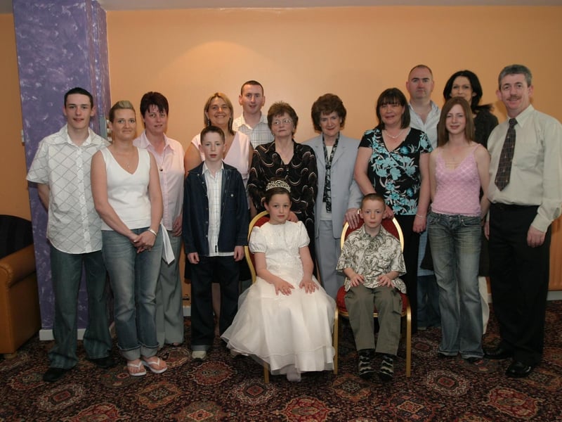 Parties and celebrations back in 2004: Lenisha Barr and Ronan Tracey.