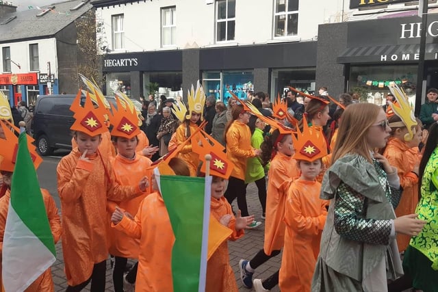 Buncrana St Patrick's Day parade 2023.