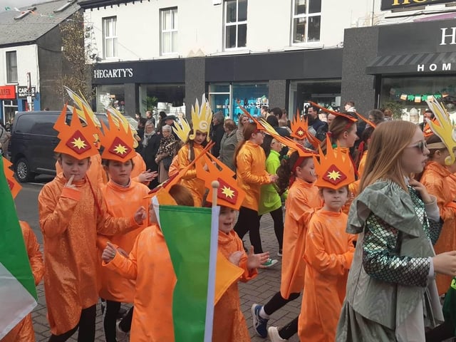 Buncrana St Patrick's Day parade 2023.