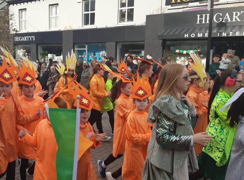 Buncrana St Patrick's Day parade 2023.