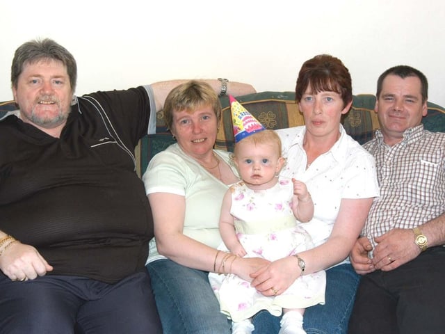 Parties and celebrations in Derry back in July 2005: Leah McGavigan.