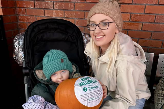 Translink Hallowe'en pumpkin surprise delights bus and rail passengers