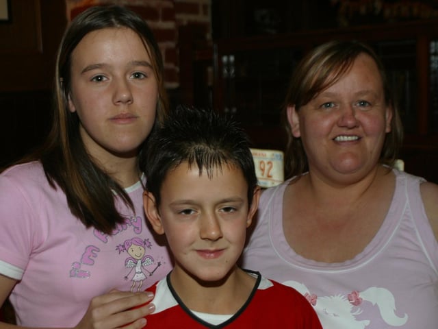 Derry parties in October 2004. Burke