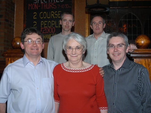 Parties and celebrations in February 2005  : Patricia O'Neill.