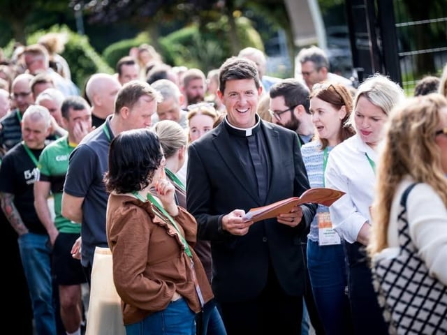 Attendees at the Diocese of Derry Schools Religious Education Conference.