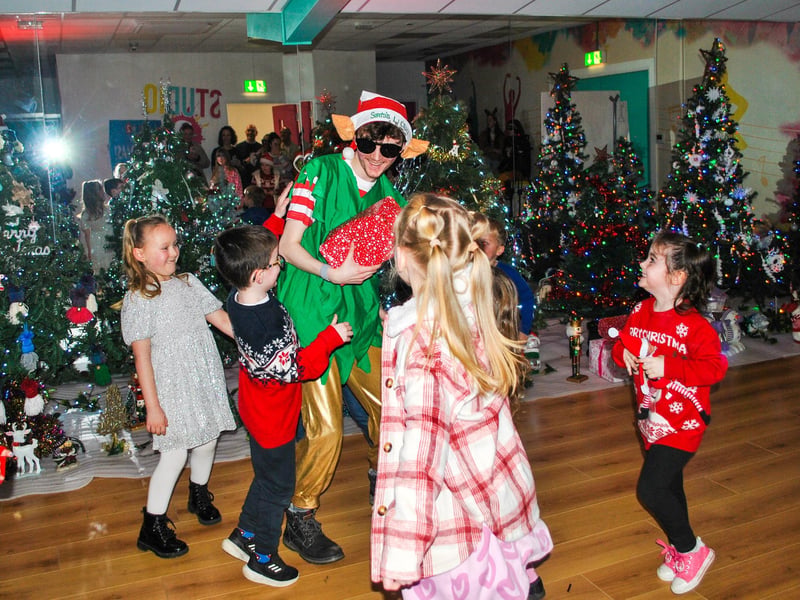 'Twas the week before Christmas' in Studio 2 in Derry with the Grinch, Santa, Mrs Claus, Cindy Lou Who, the elves and a Christmas Fairy.