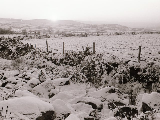Photos from Derry and Donegal back in December 1984.