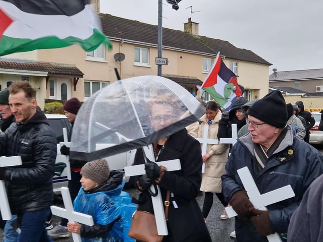 The Bloody Sunday march 2024.