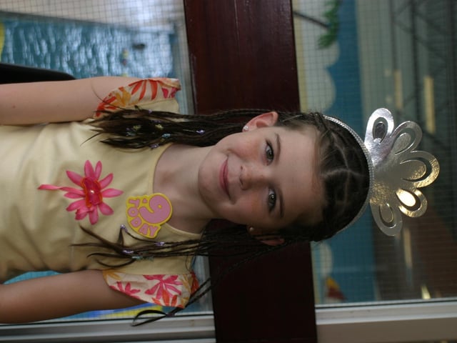 Sarah Harkin's ninth birthday.