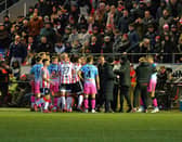 Tempers flare following Michael Duffy goal against Bohemians. Photograph: George Sweeney
