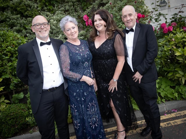 Guests at the Mayor's Ball.