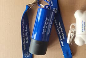Moville Tidy Towns gas bought eco-friendly dog waste bag holders and lanyards which they will distribute for free to dog walkers/owners over the coming weeks.