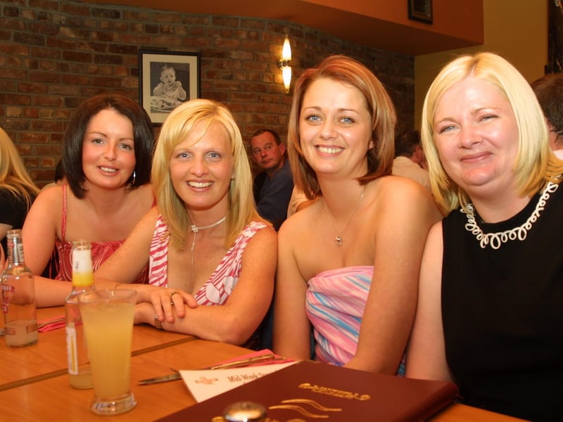 Pictures of birthdays, fundraisers and pub outings in July 2003