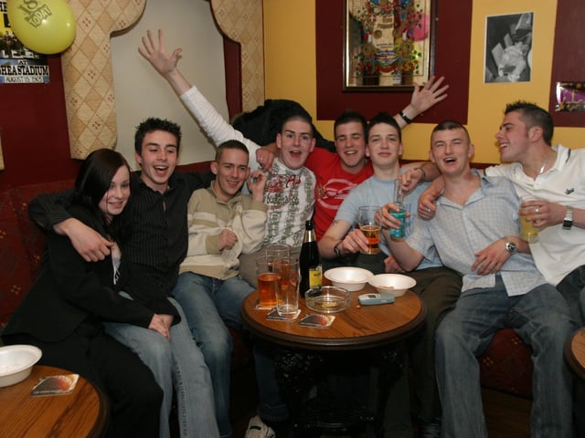 Parties and celebrations back in 2004: Gary McCamphill.