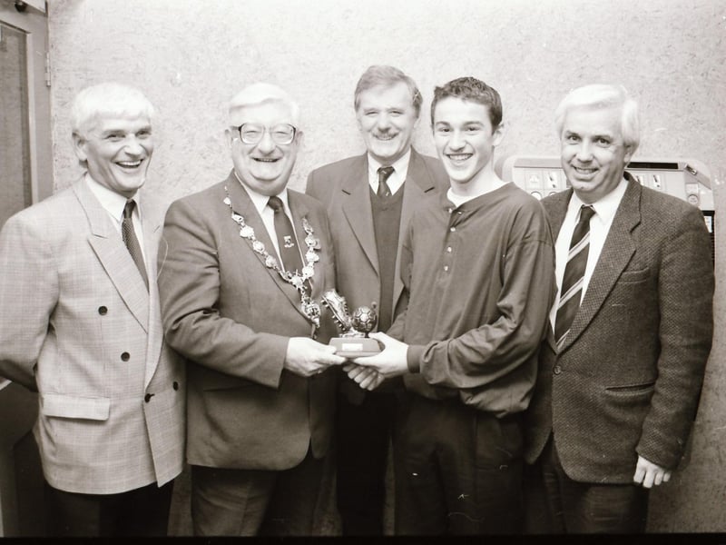Mayoral reception for the D&D Milk Cup team.