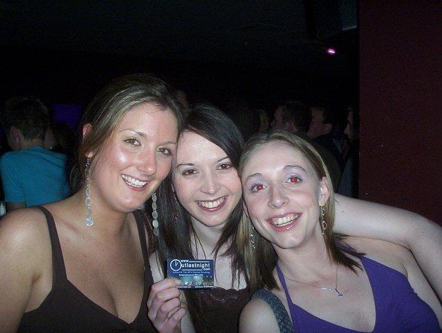 Pictured are people out in town 20 years ago back in May 2005.