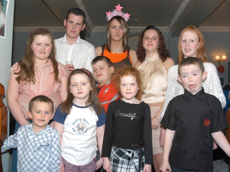 Samantha McColgan's 21st birthday party held upstairs at the Rocking Chair.
