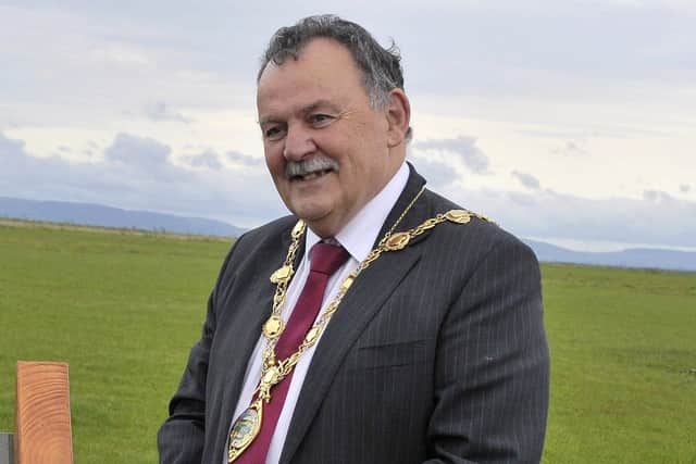 Previous Mayor of Derry City & Strabane District Maolíosa McHugh