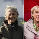 Catherine Connolly and Heather Humphreys.