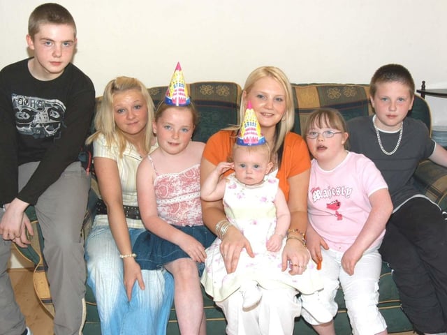 Parties and celebrations in Derry back in July 2005: Leah McGavigan.