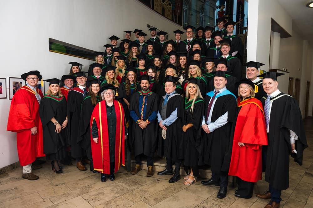 The first ever cohort of paramedics to be trained in Northern Ireland graduate from Ulster University in Derry.