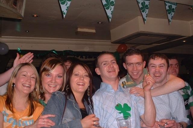 Pictured are people enjoying the St Patrick's Day celebrations in Derry 20 years ago on March 17, 2005.
