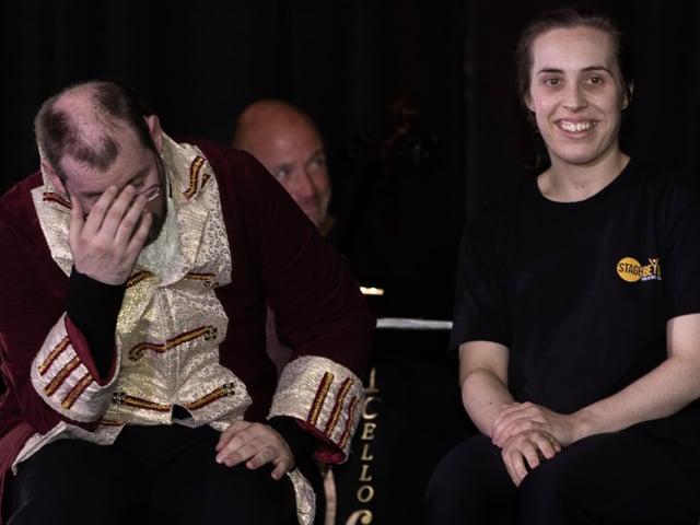 The highly acclaimed variety show performance of 'Unstoppable' in St Columb's Hall, Derry by the locally based Stage Beyond Theatre Company for young adults with learning disabilities supported by National Lottery funding through the Arts Council of Northern Ireland