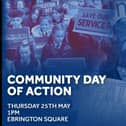 A community day of action is due to take place on Thursday.