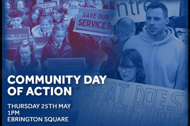 A community day of action is due to take place on Thursday.