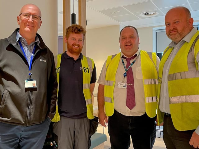 Western Trust staff at the official opening of the new Crossroads restaurant.