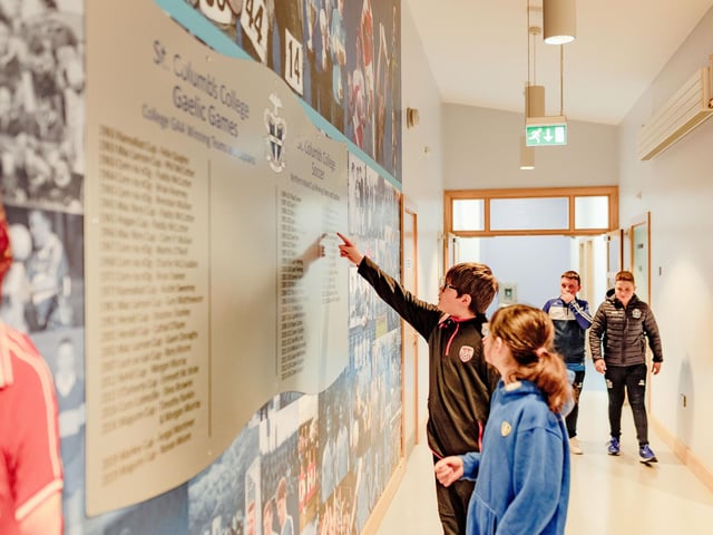 St Columb's College Open Day.