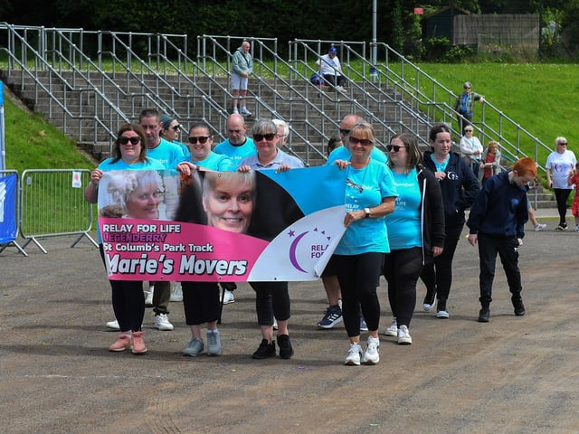 Forty teams, fundraising in the fight to beat cancer, participated in the 24 hour Legenderry Relay for Life at St Columba’s Park on Saturday. Photo: George Sweeney.