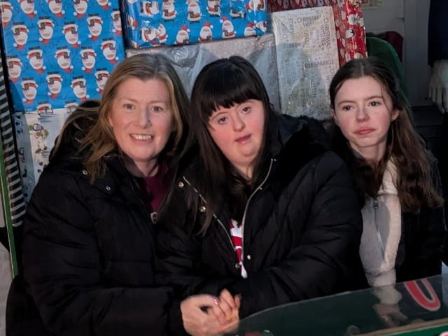 Visitors from the Western Trust's Children’s Disability Service enjoying an amazing Santa experience evening at Destined.