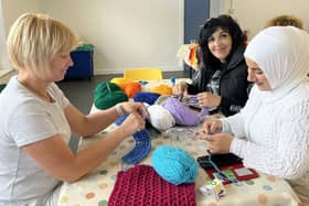 A community ‘yarn bombing' project will be installed across Carndonagh, created by 20 local people over the past month.