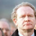 Martin McGuinness pictured in 2000.