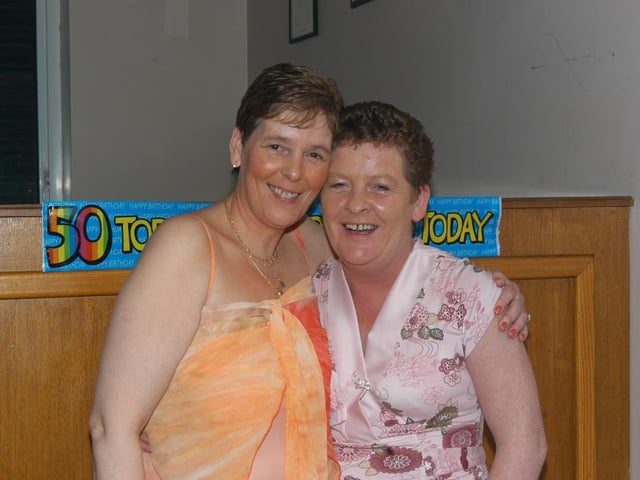 Rose McCafferty's 50th birthday.