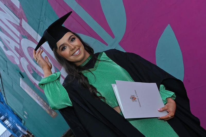 Leah McGonagle from Derry graduating in Diagnostic Radiography. Picture By: Arthur Allison: PacemakerPress.
