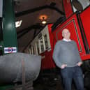 Mark Lusby, pictured at the old Foyle Valley Railway Museum.