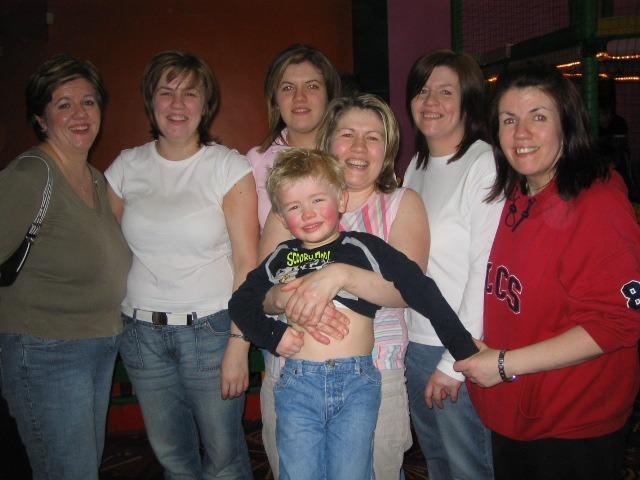 Scooby Doo fan, Ruari Quirk, celebrating his birthday at bananas.