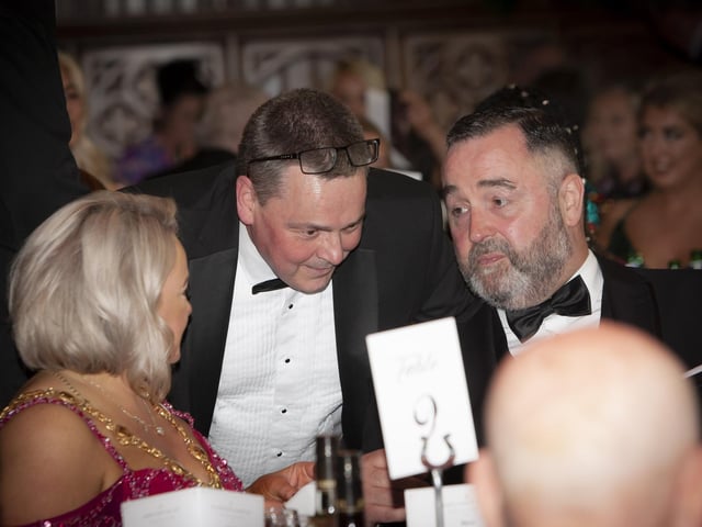Councillor Sandra Duffy hosted the annual Mayor's Ball in the Guildhall on Friday in aid of the Mayor's chosen charity, First Housing Aid and Support Services.