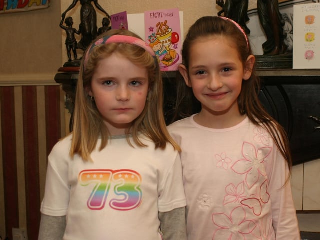 Having fun at Derry parties in 2004. Megan Bradley